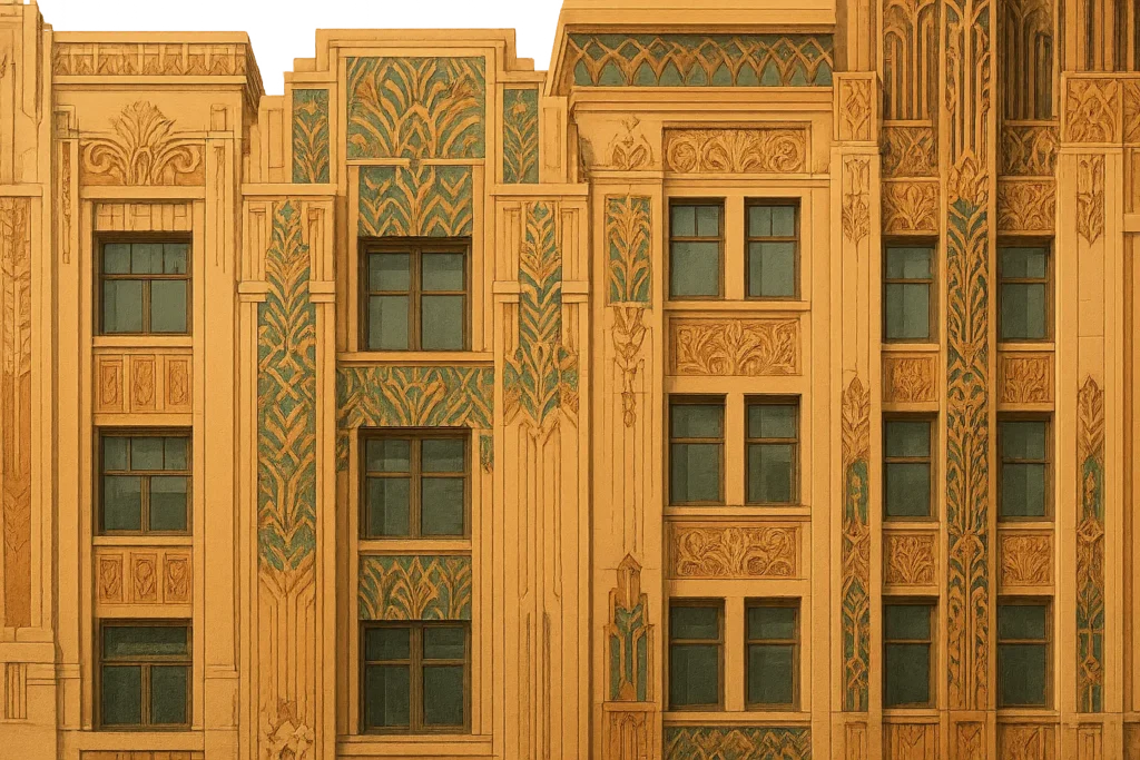 Art Deco buildings in Midtown Manhattan