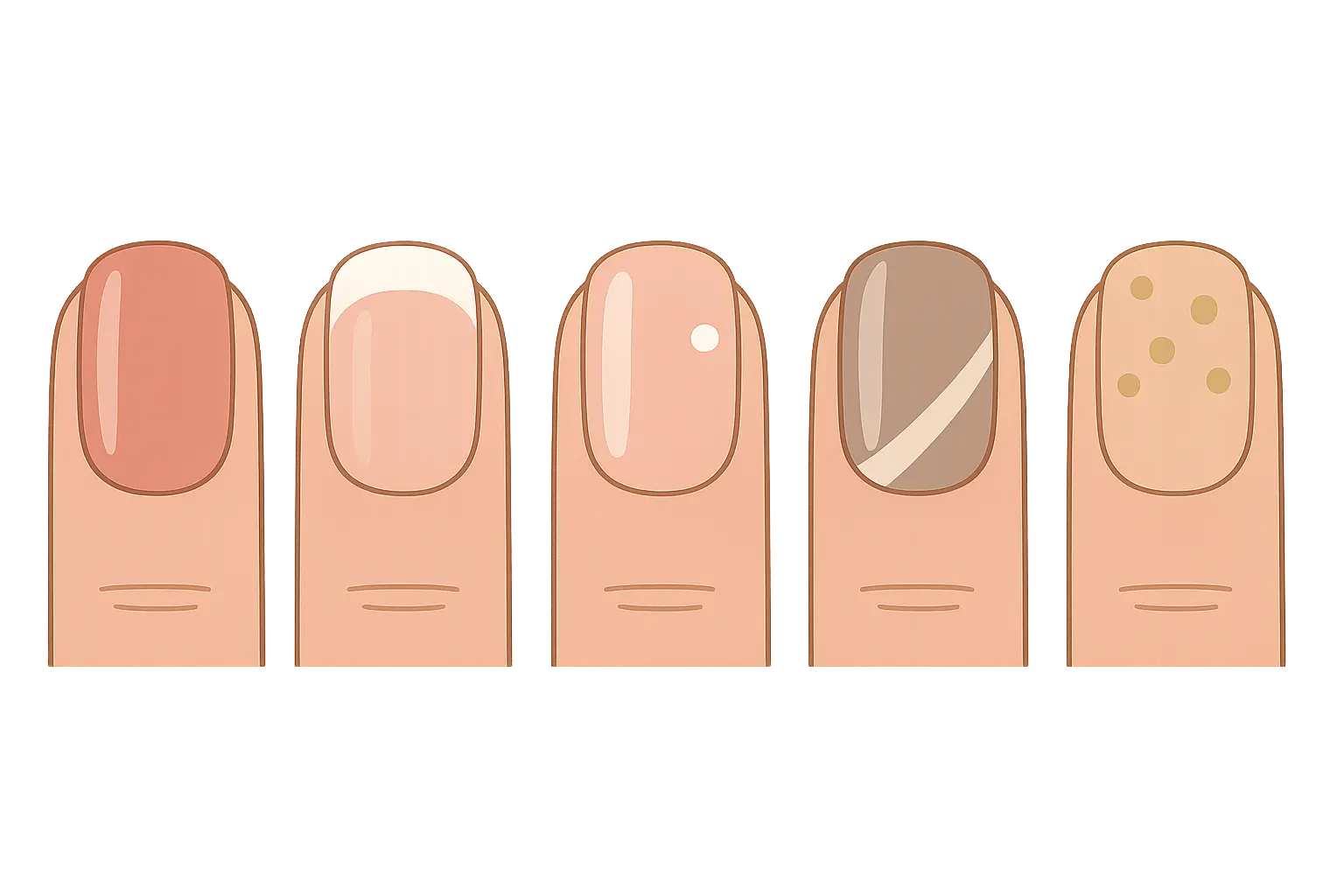 Short nail friendly graduation designs showing elegant options for shorter lengths