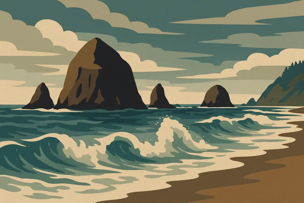 Oregon coast scenic drive