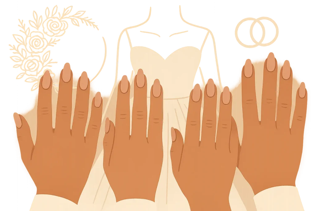 Wedding beauty support coordination