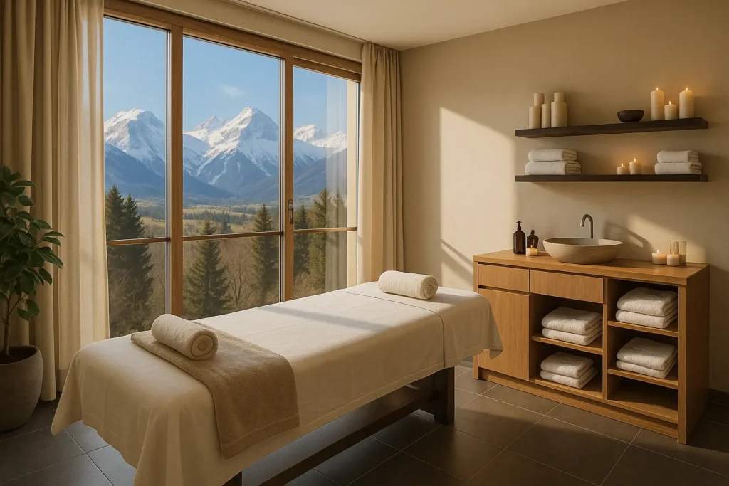 Luxury resort in Black Hills with mountain views