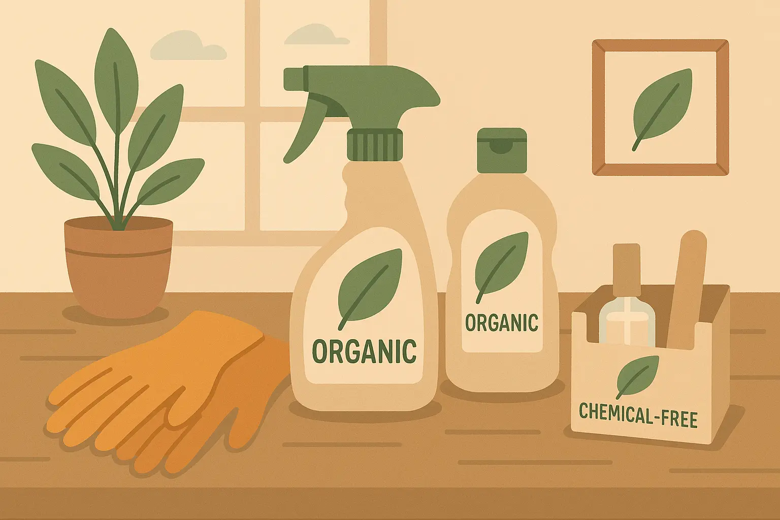 Chemical-free nail care environment setup