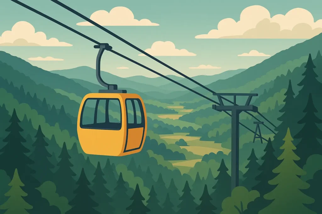 Children and parents enjoying Gatlinburg attractions