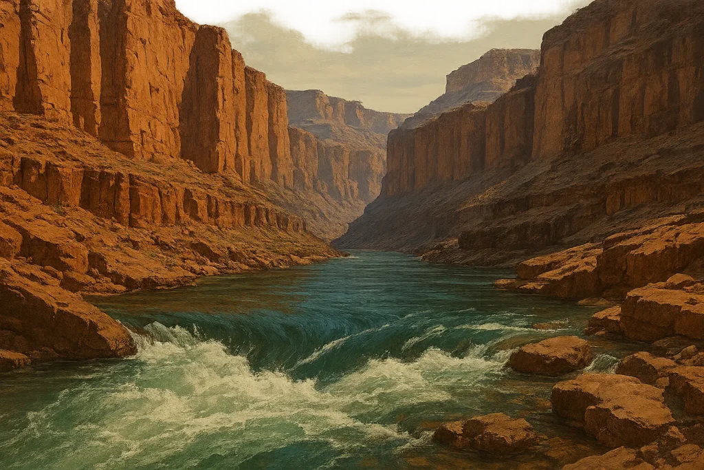 Colorado River rafting through Grand Canyon