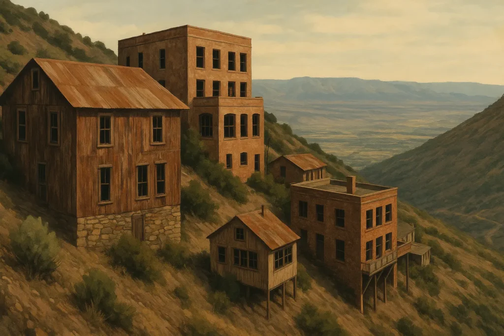 Jerome historic mining town overview