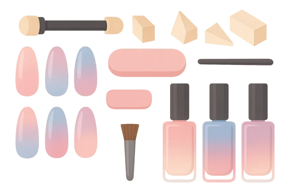 DIY nail application tools