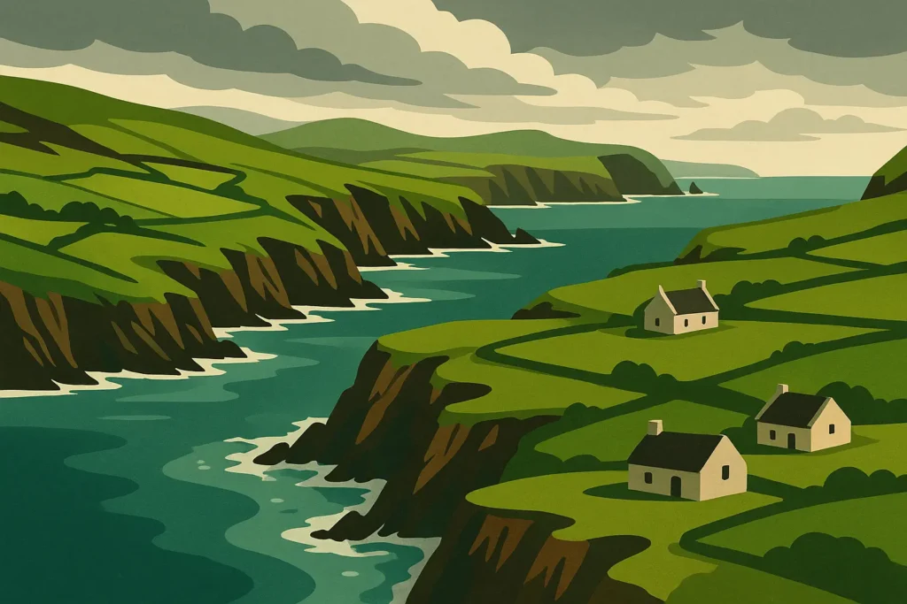 Southwest Ireland scenic coastal drive