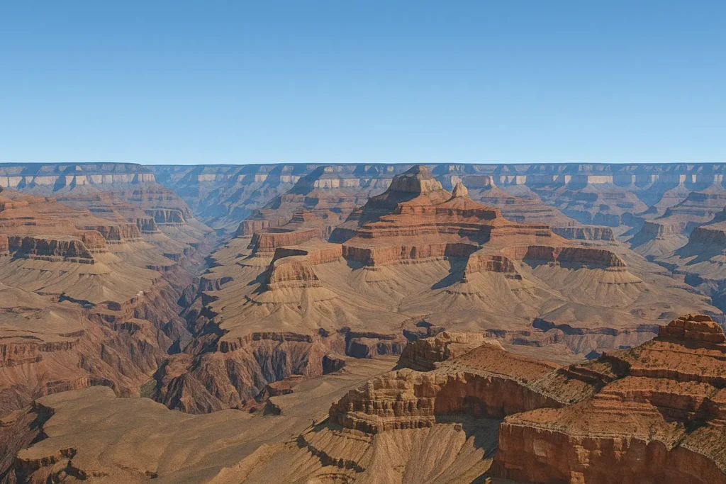 Grand Canyon South Rim panoramic vista