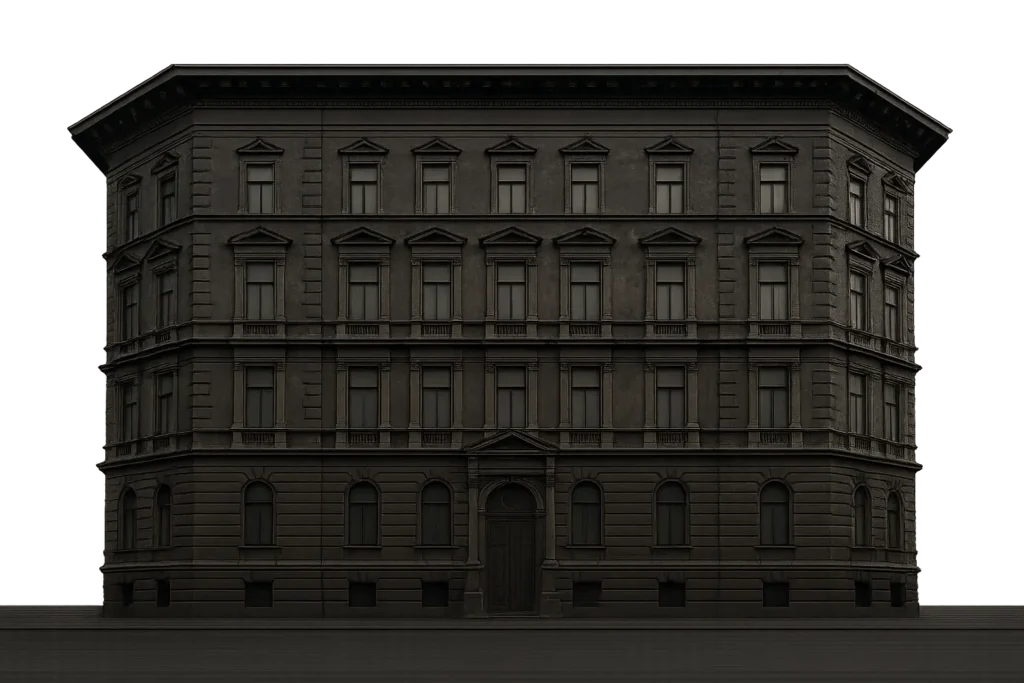 Historical sites in Budapest including House of Terror Museum