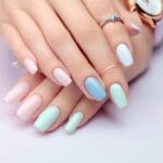 pastel nails