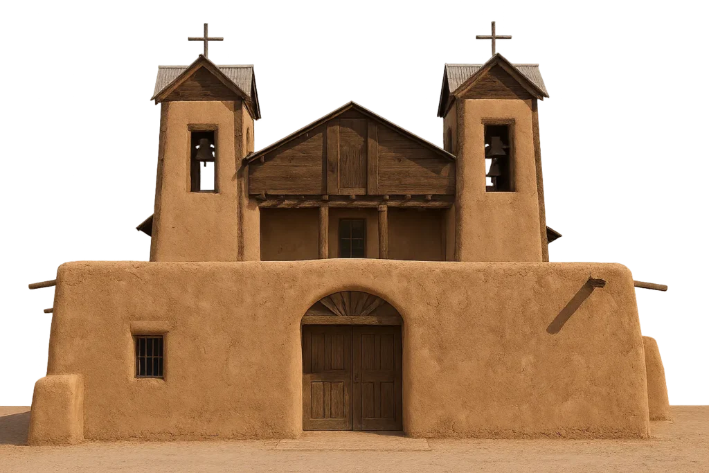Santa Fe spiritual retreat center with mountain views
