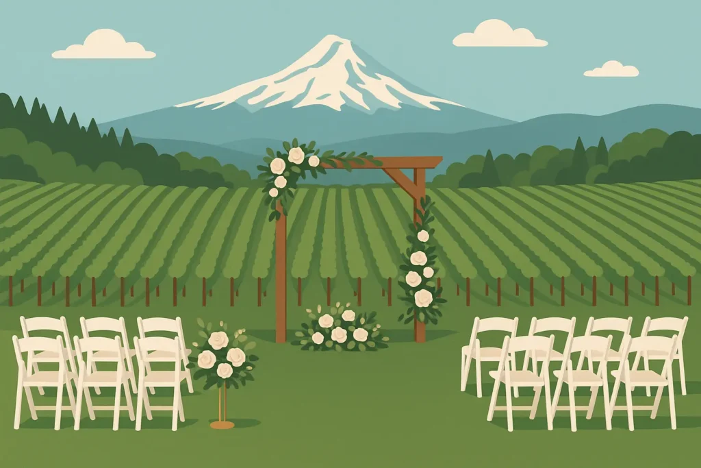 Oregon wedding destination planning