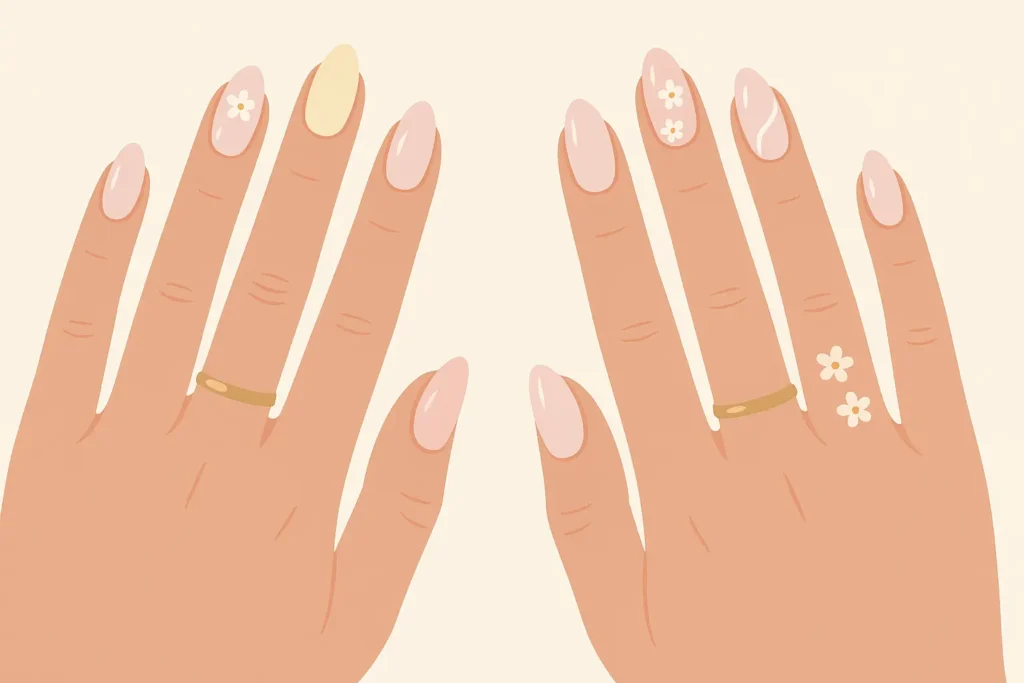 Wedding nail coordination services