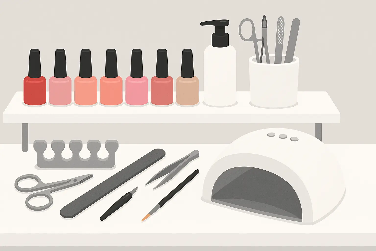 Modern nail trends comparison chart