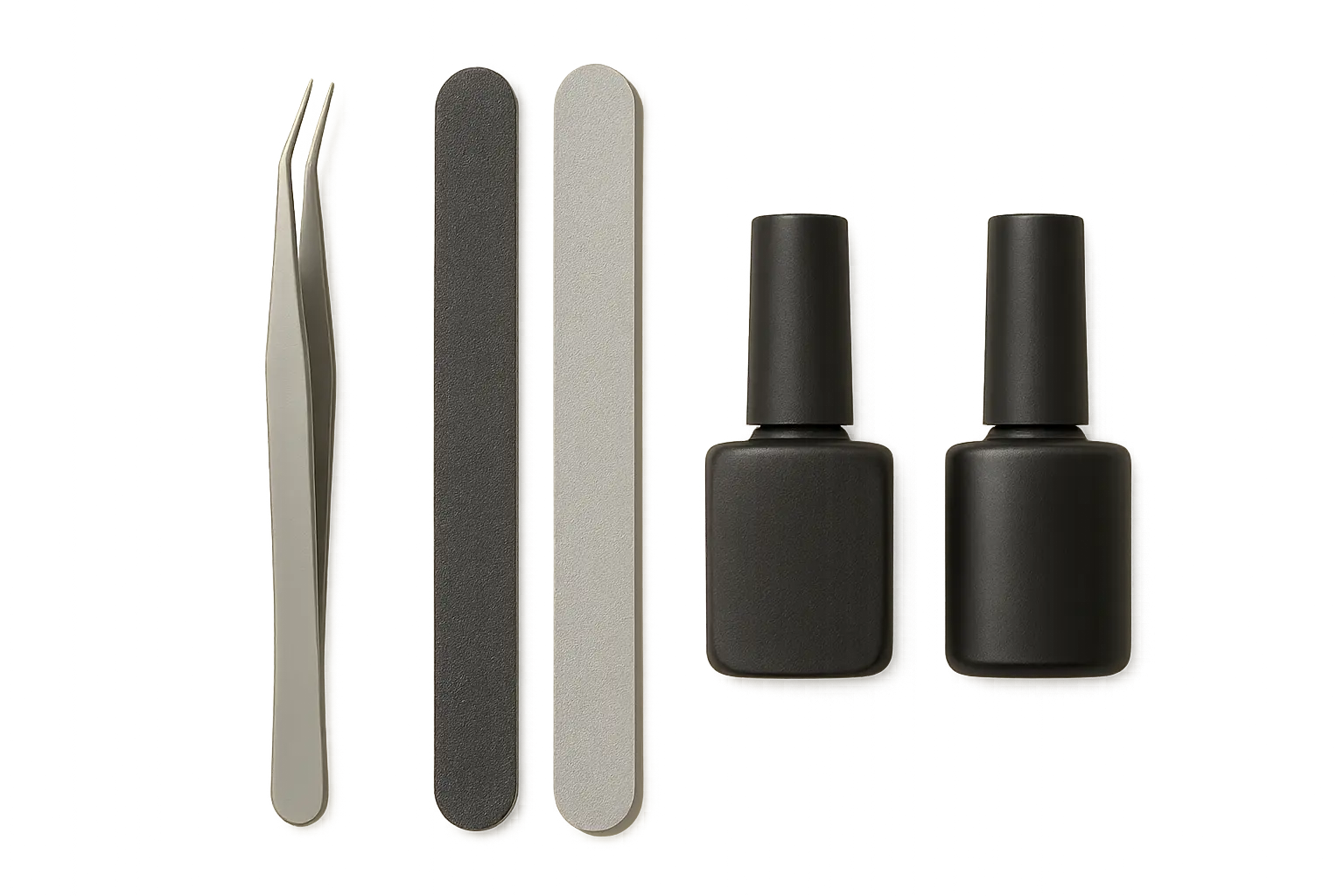 Performance comparison chart of different nail sticker types