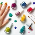 rainbow nails