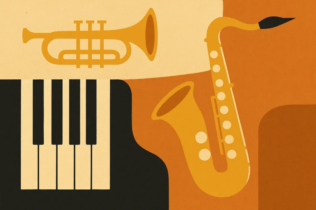 New Orleans jazz musicians performing on Frenchmen Street