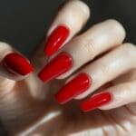 red nails