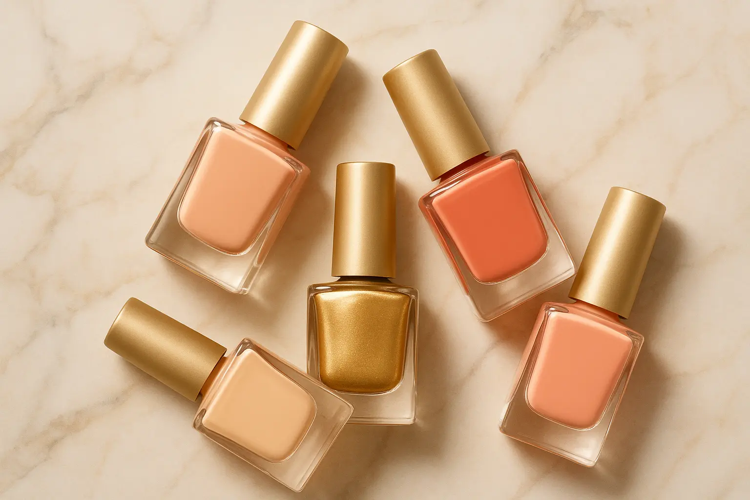 August nail designs showcasing seasonal warmth