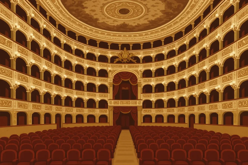 Naples art museum interior