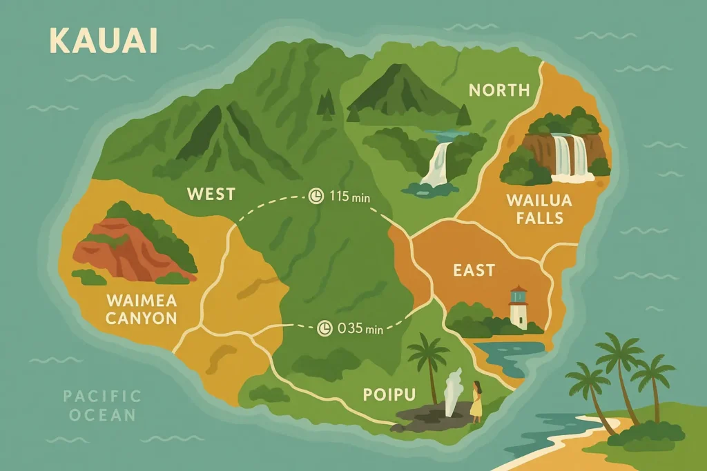 Kauai planning considerations and logistics