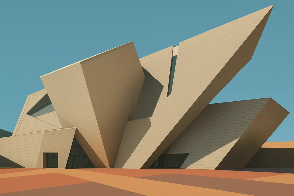 Denver Art Museum angular architecture