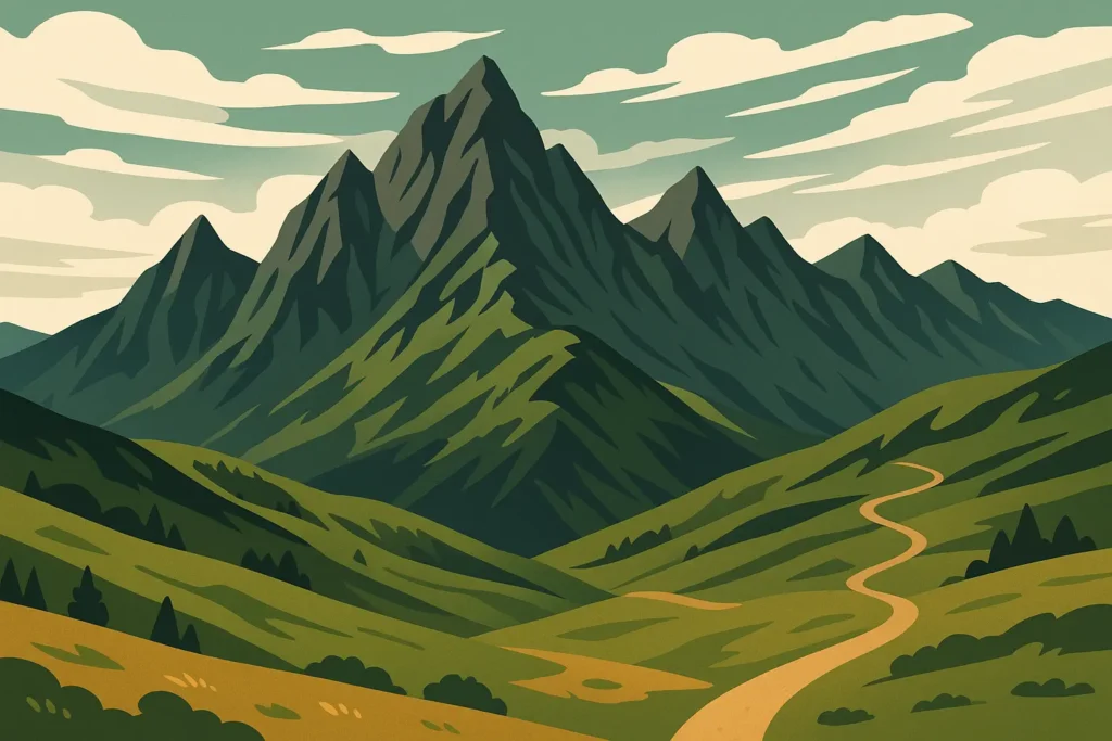 Japan Alps hiking trails