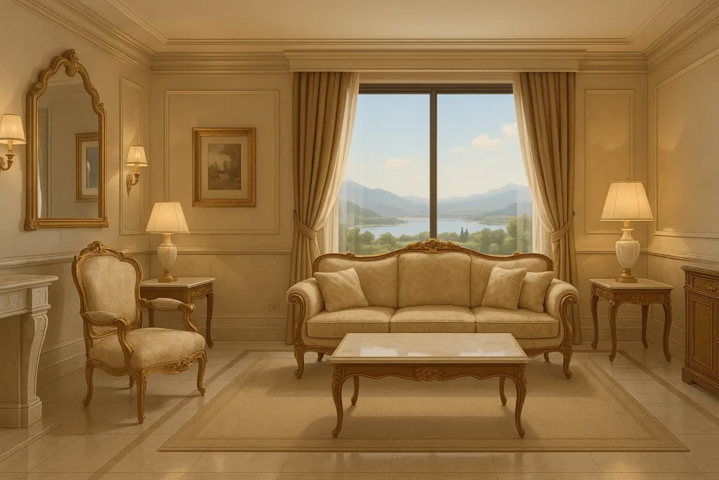 Luxury Italian villa with scenic views