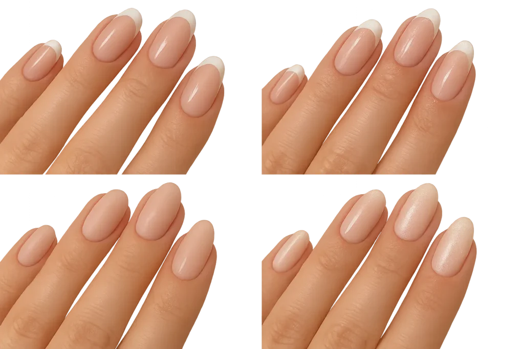 Professional wedding nail consultation