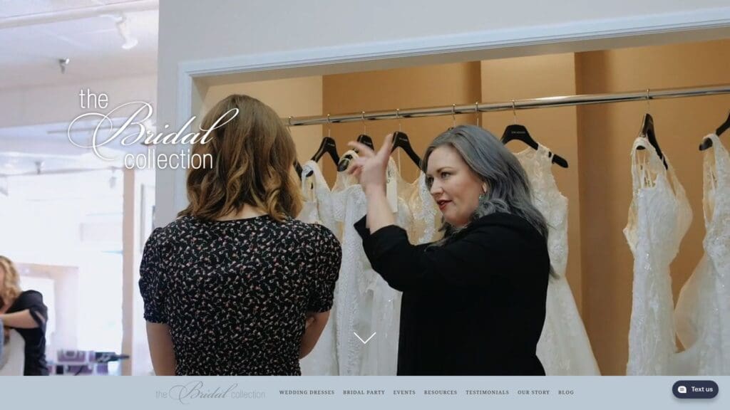 The Bridal Collection family-owned bridal shop