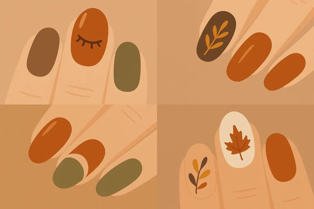 Autumn nail care and maintenance