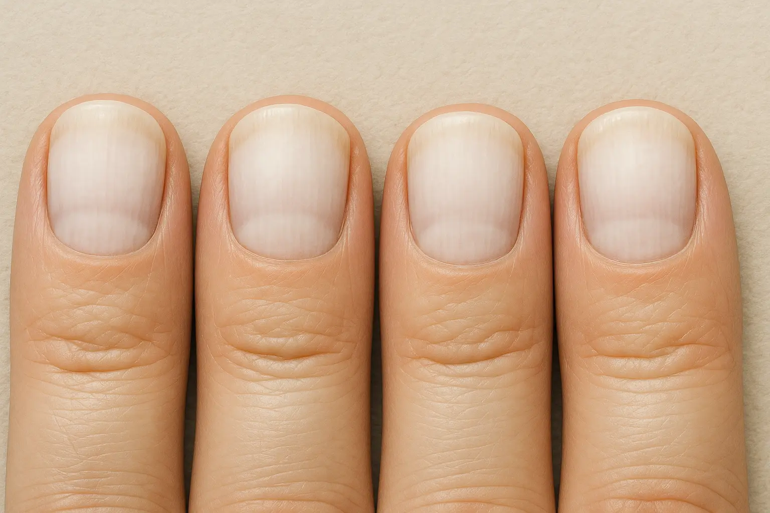 Terry's nails liver dysfunction white bands