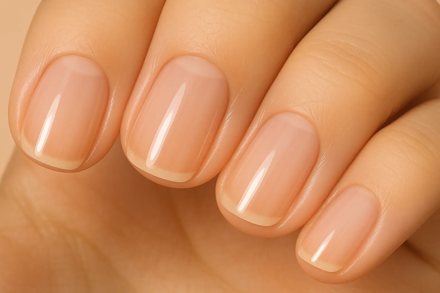 Clean girl nail trend examples