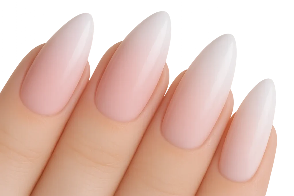 Stunning ombre acrylic nail designs showcase