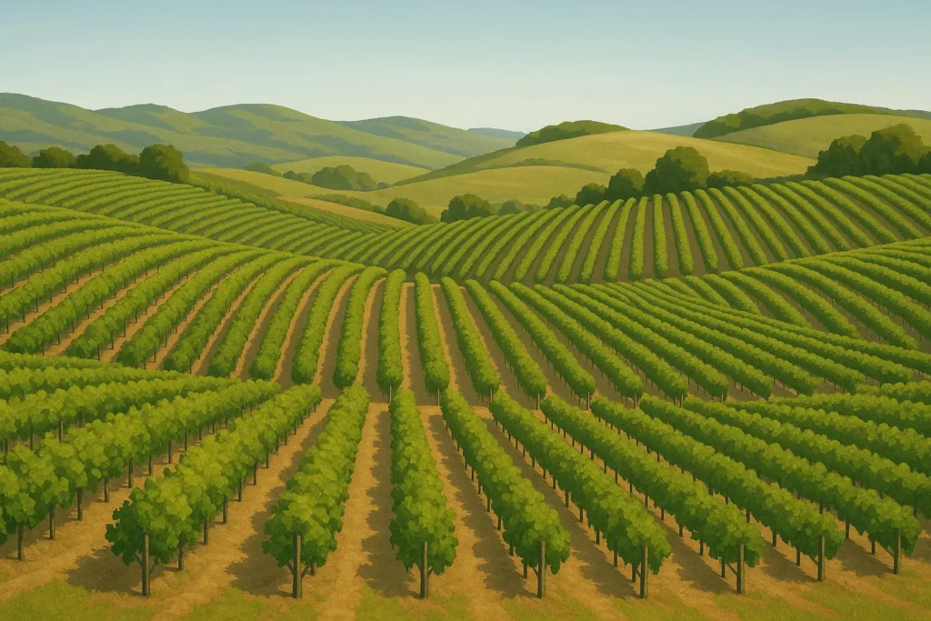 Niagara wine region vineyard landscape