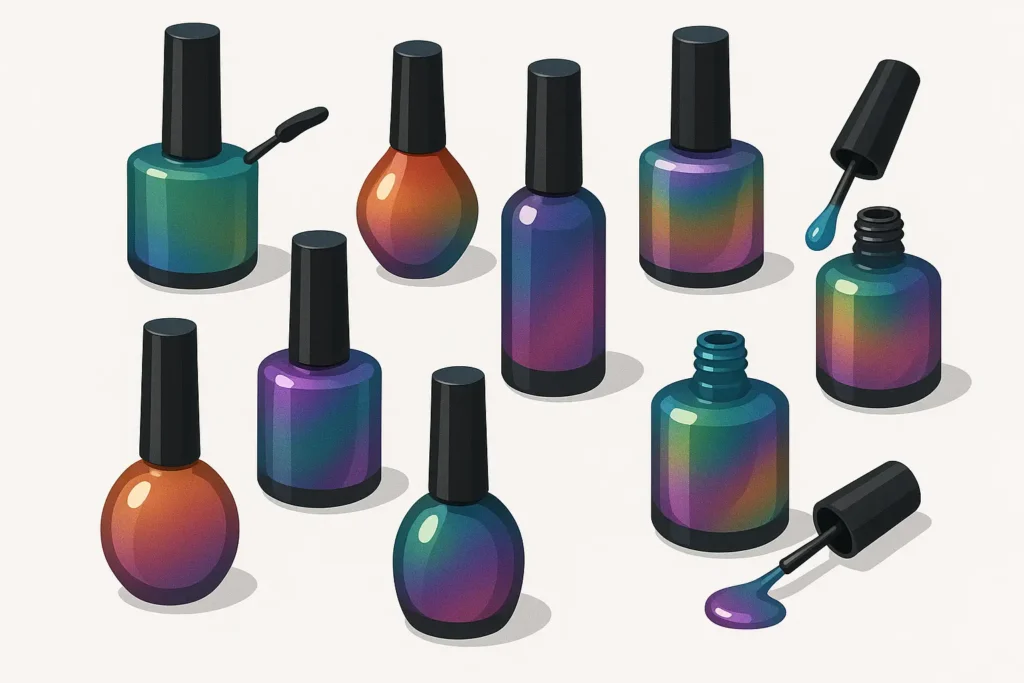 Gel polish application techniques