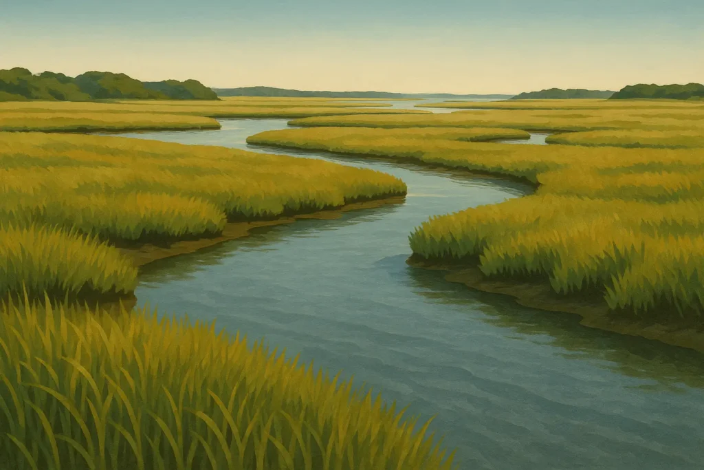 Cape Cod wildlife sanctuary with birds and natural habitat