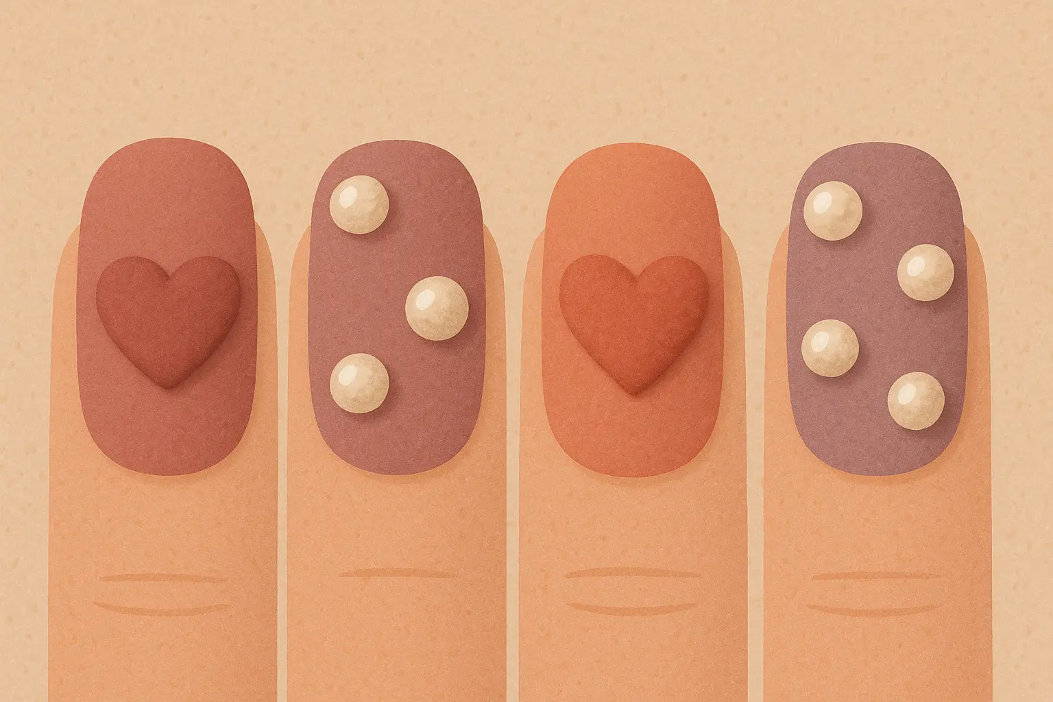 Textured innovation nail designs