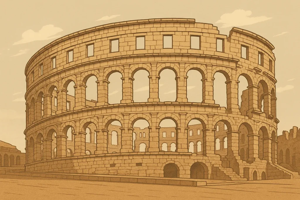 Croatian cultural heritage sites and architecture