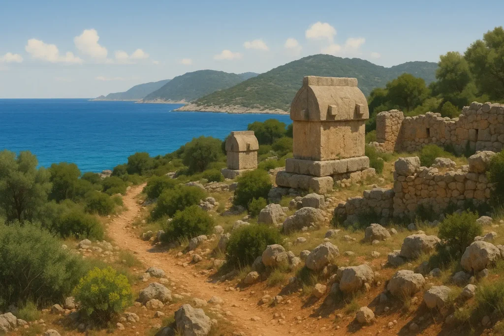 Turkey cycling coastal route scenic landscapes