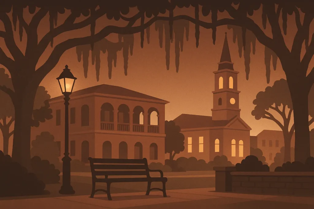 Romantic Savannah setting