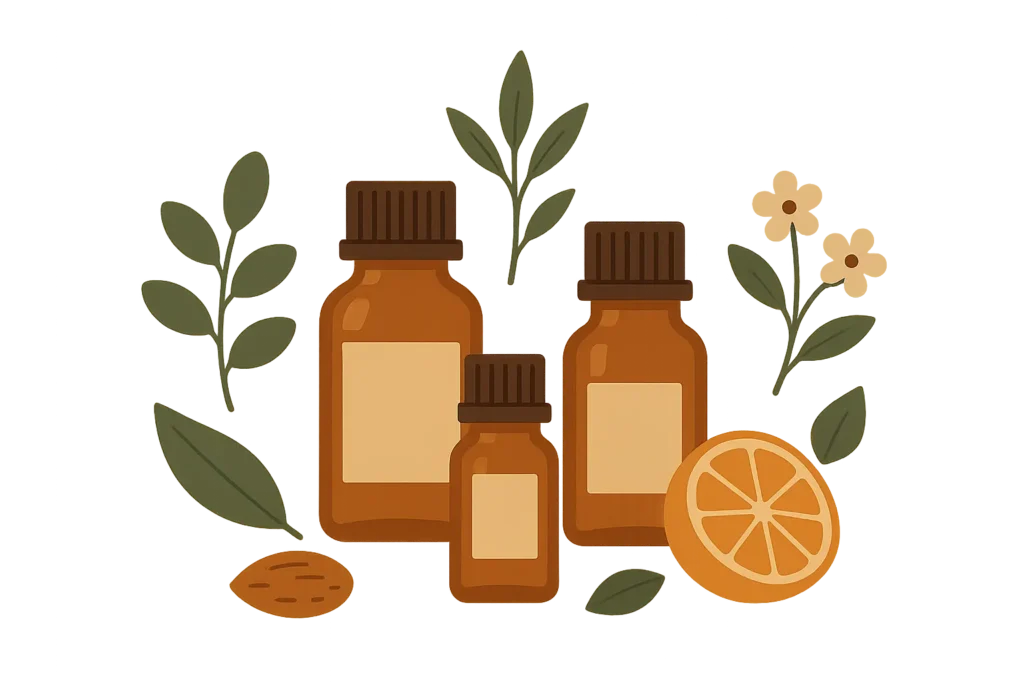 Natural tea tree oil nail treatment