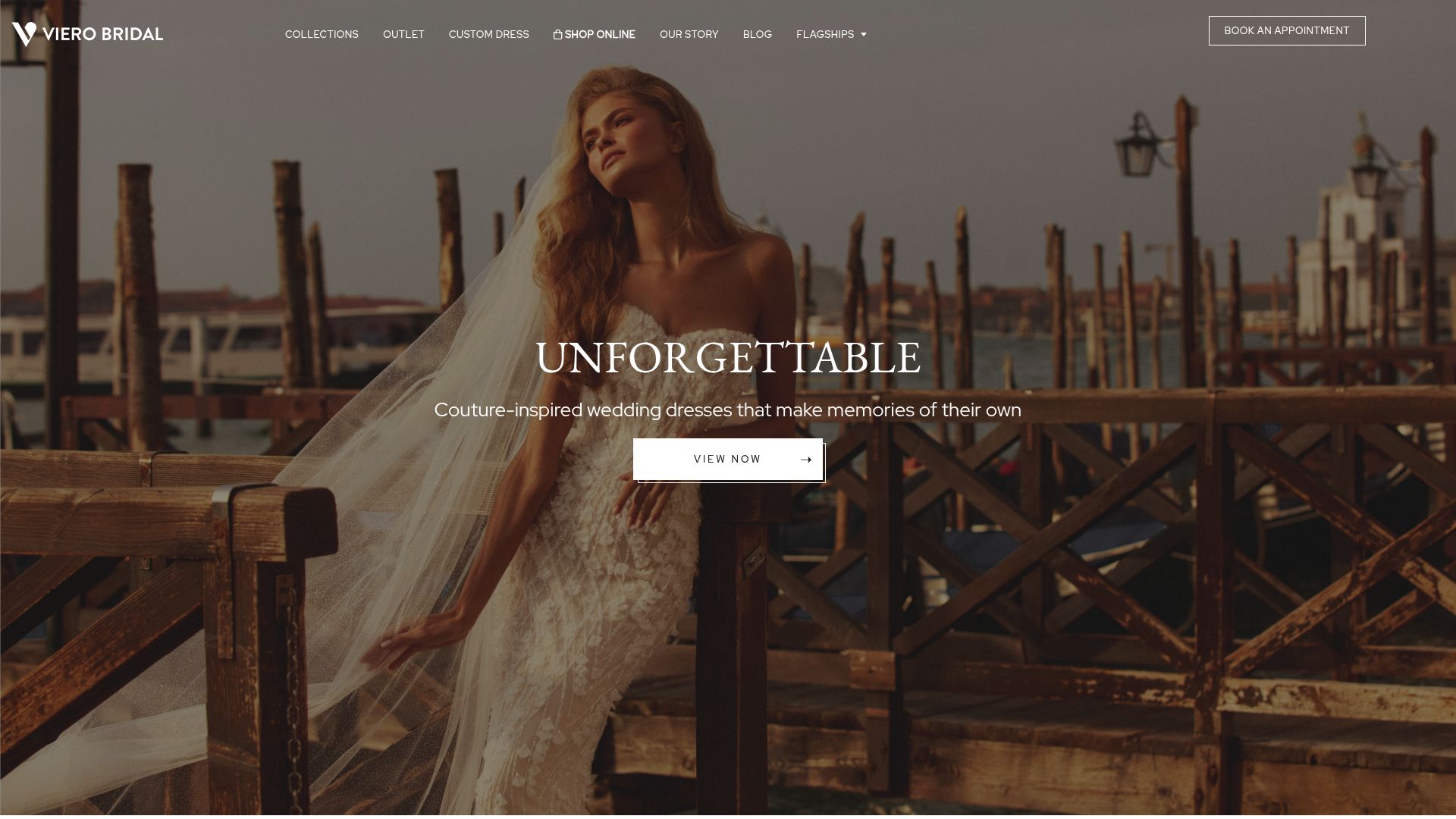 Screenshot of vieroweddingdresses.com