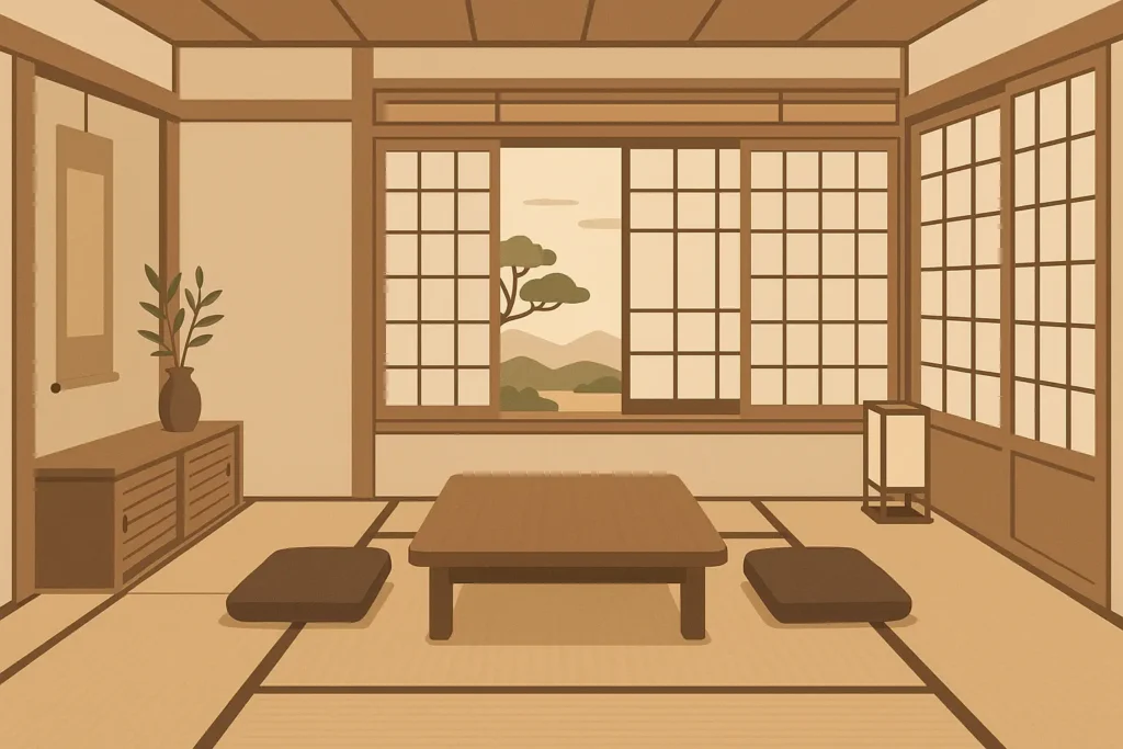 Luxury Tokyo hotel interior