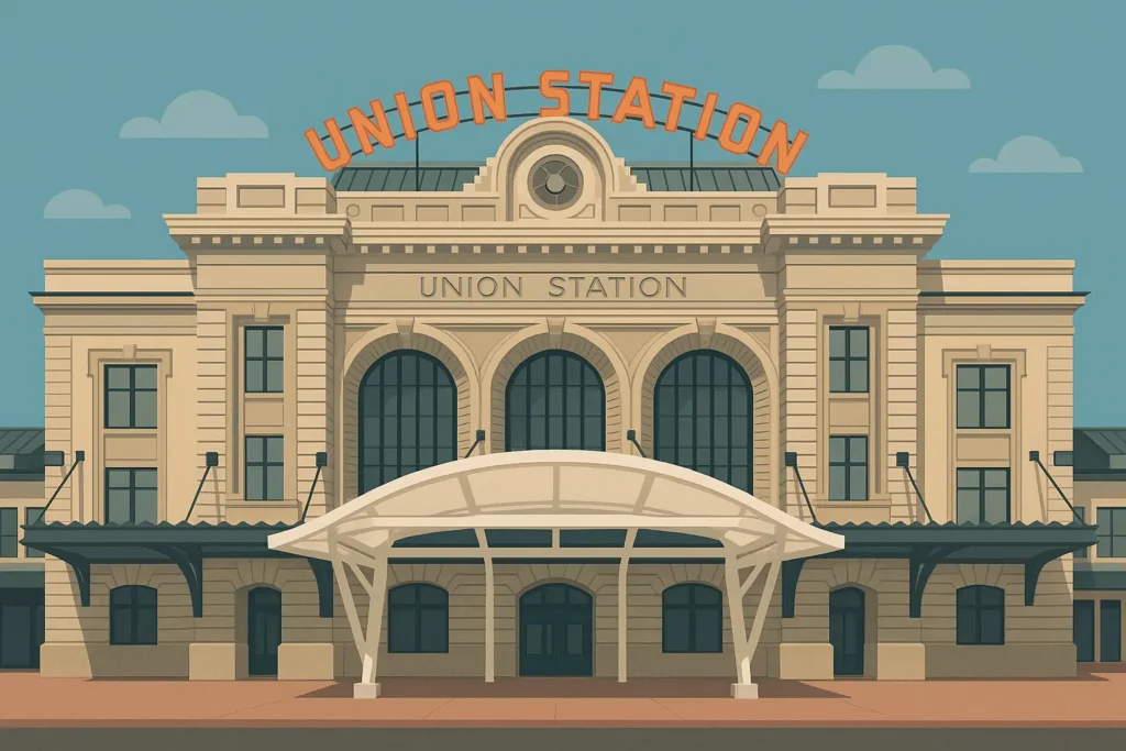 Union Station Denver interior architecture