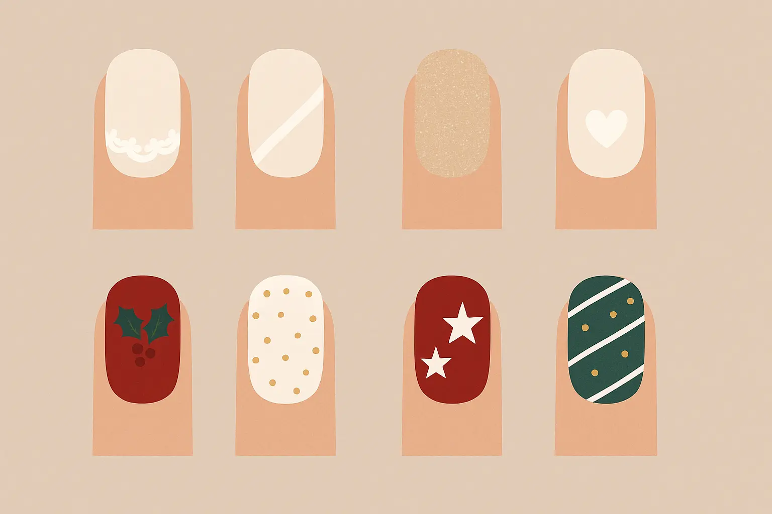Special occasion and seasonal nail styles
