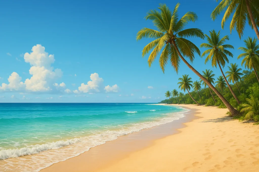 Southern coast beaches of Sri Lanka