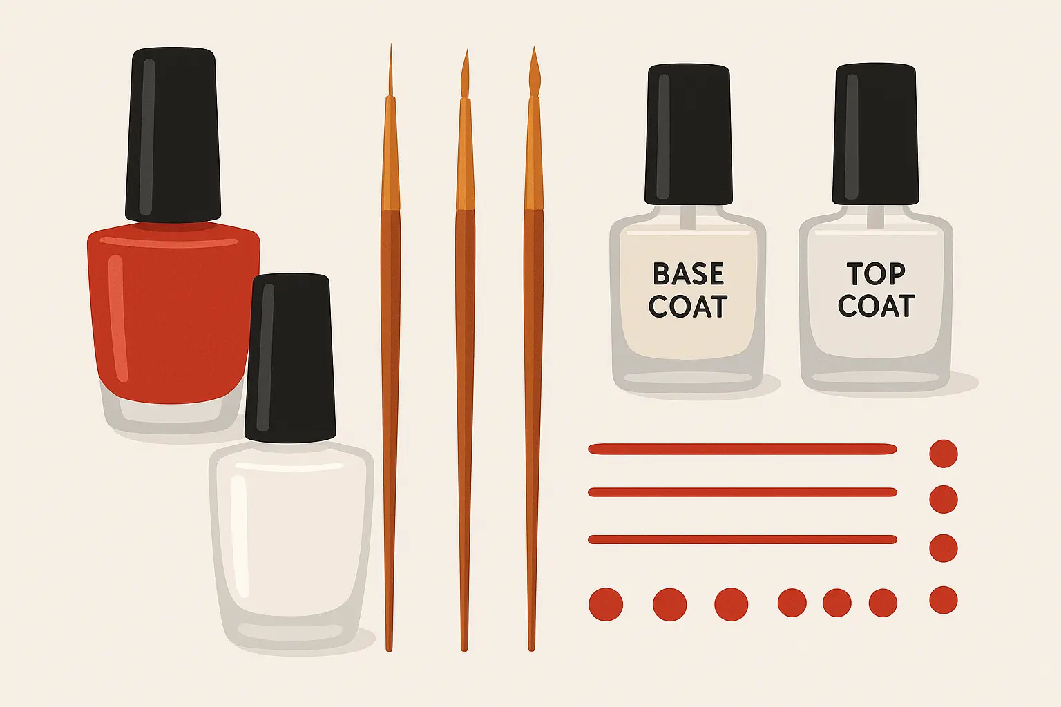 Candy cane nail design considerations