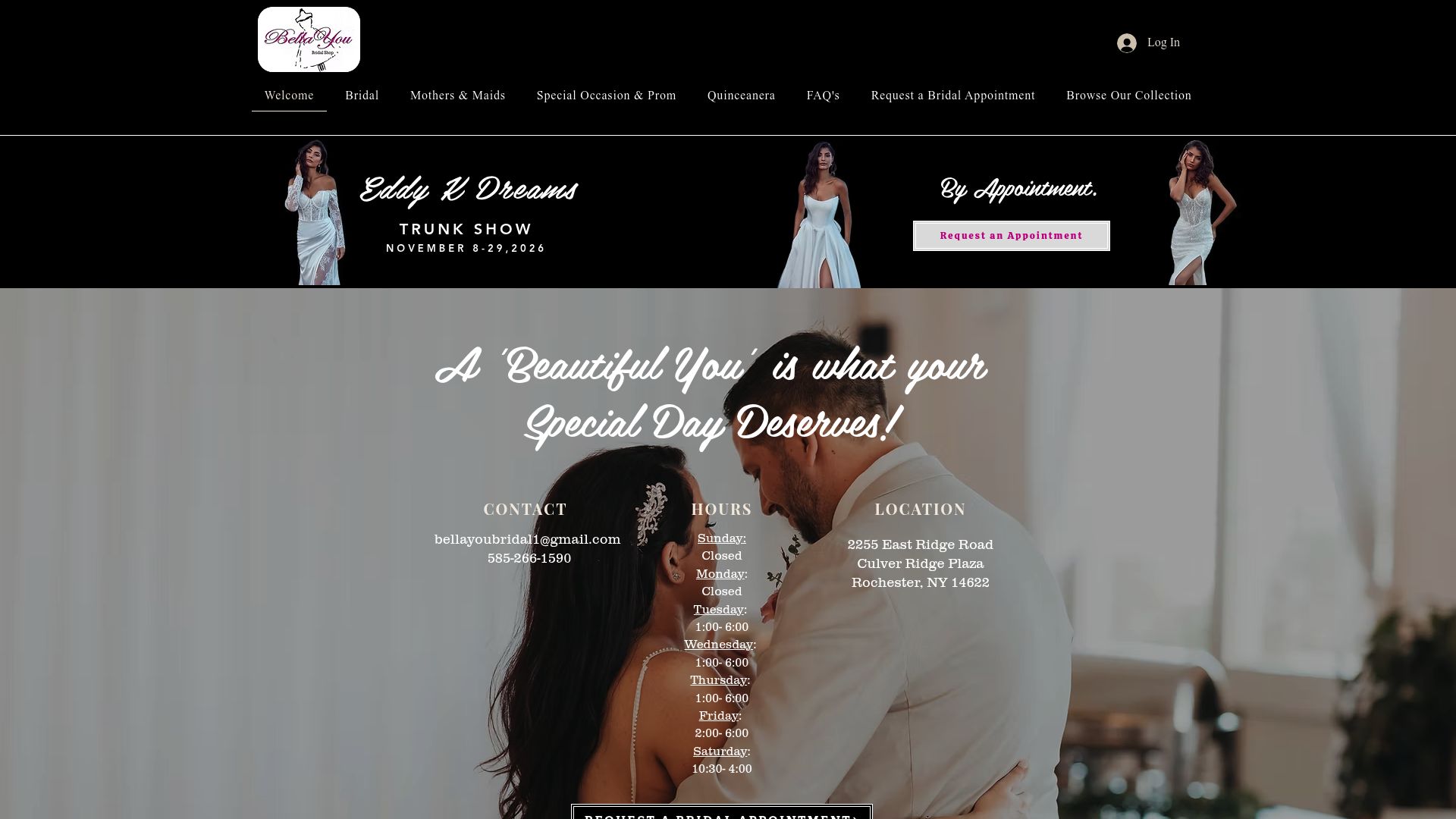 Bella You Boutique family-owned bridal shop