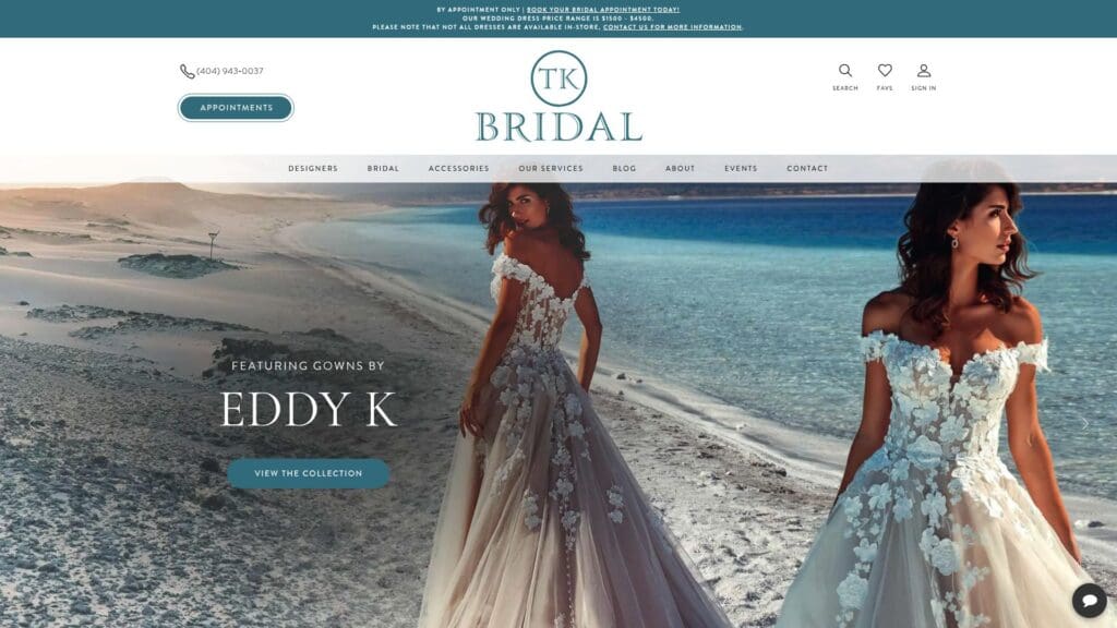 TK Bridal Atlanta workshop